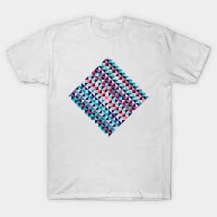 Retro rhombus mosaic T-Shirt